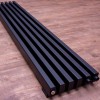 Трубчатый горизонтальный радиатор Caldo Bordo-2000-12с-580-X с профилем 60х30, нижнее правое
