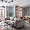 Трубчатый вертикальный радиатор Caldo Cube-1250-2с-90-U с профилем 40х40, нижнее левое