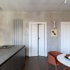 Трубчатый вертикальный радиатор Caldo Cube-2000-5с-240-U с профилем 40х40, нижнее правое