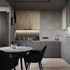 Трубчатый вертикальный радиатор Caldo Cube-2000-5с-240-U с профилем 40х40, нижнее правое