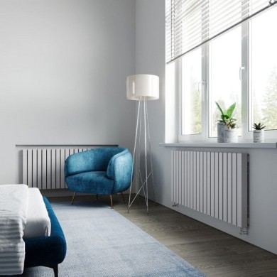 Трубчатый радиатор Caldo Cube-500-4с-190-U с профилем 40х40, нижнее центральное