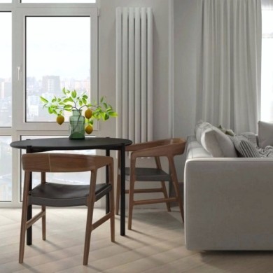 Трубчатый радиатор Caldo Ronda-1250-5с-U, нижнее разнесённое, ВхШхГ - 1250х242x74, 744 Вт