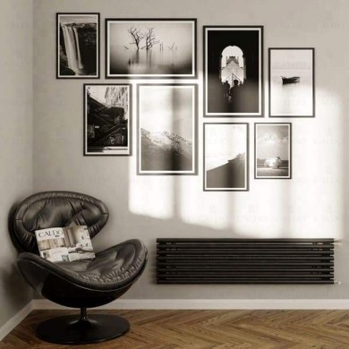 Трубчатый радиатор Caldo Ronda-2500-6с-X, нижнее разнесённое, ВхШхГ - 292х2500х74, 1785 Вт