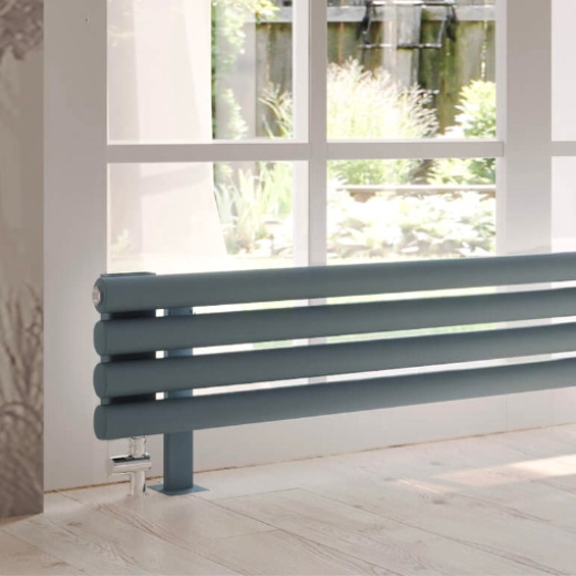 RONDA X горизонтальный радиатор с круглой трубой