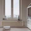 Трубчатый радиатор Caldo Ronda-2000-12с-X, боковое, ВхШхГ - 592х2000х74, 2856 Вт