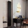 Трубчатый радиатор Caldo Ronda-2250-12с-U, боковое, ВхШхГ - 2250х592x74, 3213 Вт