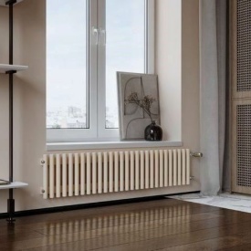 Трубчатый радиатор Caldo Ronda-500-9с-U, нижнее левое, ВхШхГ - 500х442x74, 536 Вт