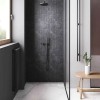 Трубчатый радиатор Delta 3057/22 чёрный матовый, боковое, ВхШхГ - 570х968х100, 1936 Вт