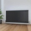 Трубчатый радиатор Delta 2057/28 RAL 7016, боковое, ВхШхГ - 570х1232х70, 2086 Вт