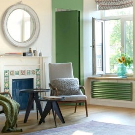 Трубчатый радиатор Empatiko Takt Horisont HL1-1072-750-27 Calm Green, нл, ВхШхГ 1072х786х64