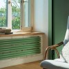 Трубчатый радиатор Empatiko Takt Horisont HLR2-1792-200-45 Calm Green, ниж, ВхШхГ 1792х236х96