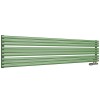 Трубчатый радиатор Empatiko Takt Horisont HLR2-1792-200-45 Calm Green, ниж, ВхШхГ 1792х236х96