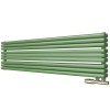 Трубчатый радиатор Empatiko Takt Horisont HLR2-1792-200-45 Calm Green, ниж, ВхШхГ 1792х236х96