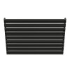 Трубчатый радиатор Empatiko Takt Horisont HR1-1912-500-48 Confident Black, нп, ВхШхГ 1912х536х64