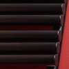 Трубчатый радиатор Empatiko Takt Horisont HL1-712-500-18 Confident Black, нл, ВхШхГ 712х536х64