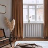 Трубчатый радиатор Empatiko Takt Horisont HLR2-352-200-9 Cozy grey, ниж, ВхШхГ 352х236х96