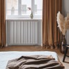 Трубчатый радиатор Empatiko Takt Horisont HLR2-352-200-9 Cozy grey, ниж, ВхШхГ 352х236х96