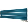 Трубчатый радиатор Empatiko Takt Horisont HR1-1072-2000-27 Dreamy Blue, нп, ВхШхГ 1072х2036х64