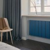 Трубчатый радиатор Empatiko Takt Horisont HR1-1072-2000-27 Dreamy Blue, нп, ВхШхГ 1072х2036х64