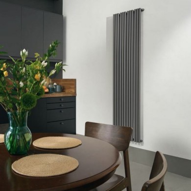 Трубчатый радиатор Empatiko Takt L1-1672-200-42 Enigmatic Grey, нижнее левое, ВхШхГ 236х1672х64