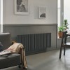 Трубчатый радиатор Empatiko Takt Horisont HR1-1432-300-36 Enigmatic Grey, нп, ВхШхГ 1432х336х64
