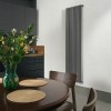 Трубчатый радиатор Empatiko Takt Horisont HR1-1432-300-36 Enigmatic Grey, нп, ВхШхГ 1432х336х64
