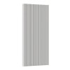 Трубчатый радиатор Empatiko Takt LR2-232-1250-6 Cozy grey, нижнее, ВхШхГ 1286х232х96