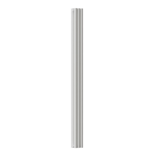 Трубчатый радиатор Empatiko Takt LR2-832-2000-21 Cozy grey, нижнее, ВхШхГ 2036х832х96