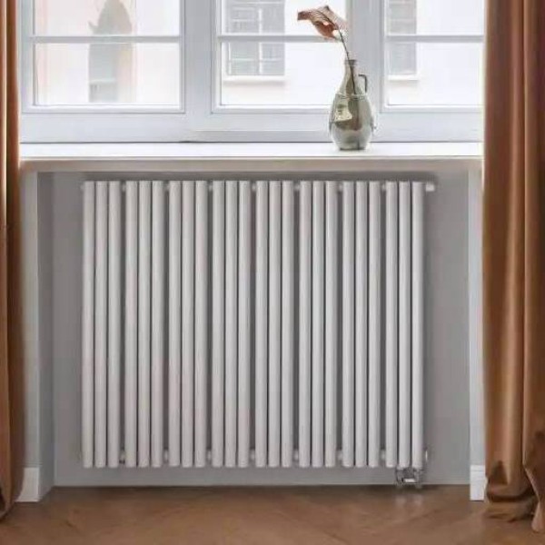 Трубчатый радиатор Empatiko Takt S2-2032-300-51 Cozy grey, боковое, ВхШхГ 336х2032х96