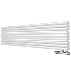 Трубчатый радиатор Empatiko Takt Horisont HL1-1432-750-36 Mild White, нл, ВхШхГ 1432х786х64