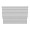 Трубчатый радиатор Empatiko Takt Horisont HL1-232-300-6 Mild White, нл, ВхШхГ 232х336х64