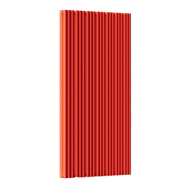 Трубчатый радиатор Empatiko Takt LR2-2032-1000-51 Friendly Red, нижнее, ВхШхГ 1036х2032х96