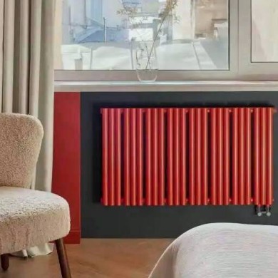 Трубчатый радиатор Empatiko Takt S2-712-1500-18 Friendly Red, боковое, ВхШхГ 1536х712х96