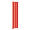 Трубчатый радиатор Empatiko Takt S1-592-1750-15 Friendly Red, боковое, ВхШхГ 1786х592х64