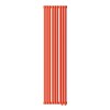 Трубчатый радиатор Empatiko Takt S1-592-1750-15 Friendly Red, боковое, ВхШхГ 1786х592х64