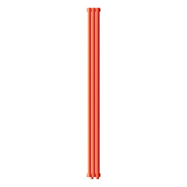 Трубчатый радиатор Empatiko Takt S1-1552-2000-39 Friendly Red, боковое, ВхШхГ 2036х1552х64