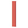 Трубчатый радиатор Empatiko Takt S1-1552-2000-39 Friendly Red, боковое, ВхШхГ 2036х1552х64