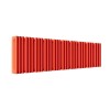 Трубчатый радиатор Empatiko Takt S2-832-200-21 Friendly Red, боковое, ВхШхГ 236х832х96