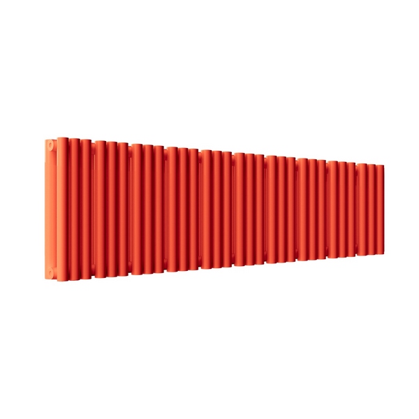 Трубчатый радиатор Empatiko Takt S2-832-200-21 Friendly Red, боковое, ВхШхГ 236х832х96