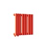 Трубчатый радиатор Empatiko Takt S2-832-200-21 Friendly Red, боковое, ВхШхГ 236х832х96