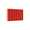Трубчатый радиатор Empatiko Takt L1-232-300-6 Friendly Red, нижнее левое, ВхШхГ 336х232х64