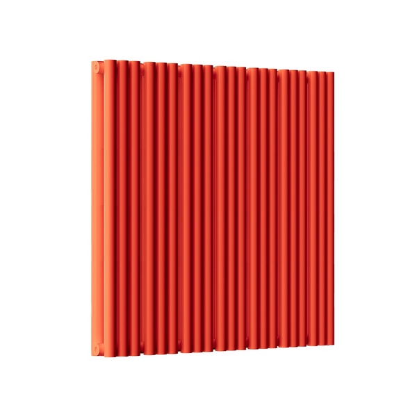Трубчатый радиатор Empatiko Takt S1-232-500-6 Friendly Red, боковое, ВхШхГ 536х232х64
