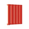 Трубчатый радиатор Empatiko Takt S1-232-500-6 Friendly Red, боковое, ВхШхГ 536х232х64