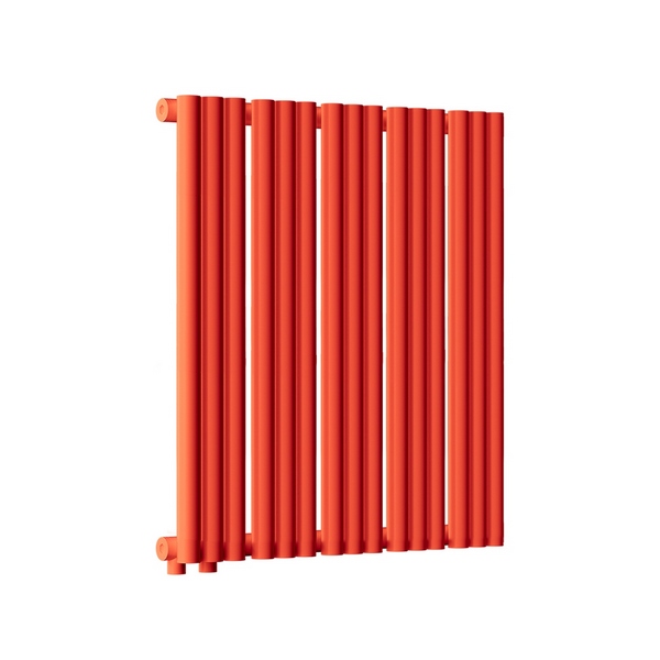 Трубчатый радиатор Empatiko Takt S1-232-500-6 Friendly Red, боковое, ВхШхГ 536х232х64