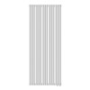 Трубчатый радиатор Empatiko Takt S2-952-1000-24 Mild White, боковое, ВхШхГ 1036х952х96