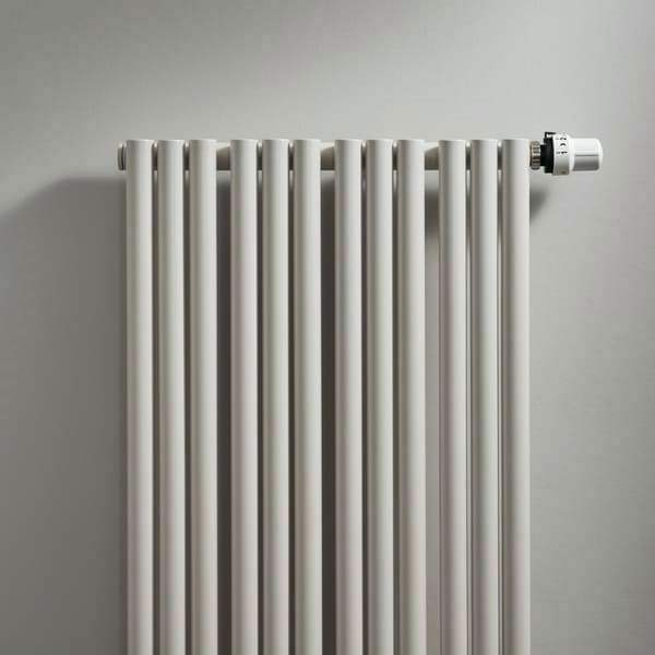 Трубчатый радиатор Empatiko Takt S2-952-1000-24 Mild White, боковое, ВхШхГ 1036х952х96