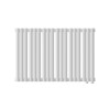 Трубчатый радиатор Empatiko Takt L1-1072-300-27 Mild White, нижнее левое, ВхШхГ 336х1072х64