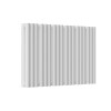 Трубчатый радиатор Empatiko Takt L1-1072-300-27 Mild White, нижнее левое, ВхШхГ 336х1072х64