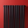 Трубчатый радиатор Empatiko Takt S1-1792-1000-45 Confident Black, боковое, ВхШхГ 1036х1792х64