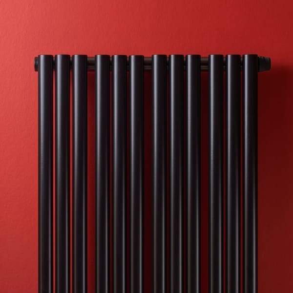 Трубчатый радиатор Empatiko Takt S1-1792-1000-45 Confident Black, боковое, ВхШхГ 1036х1792х64